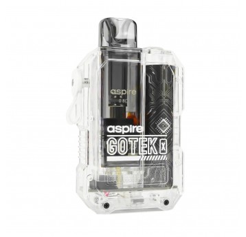 POD KIT ASPIRE GOTEK X - TRANSPARENT