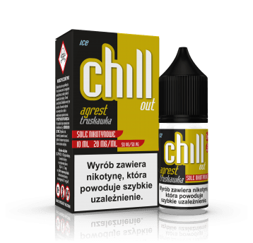 SALT TPD CHILL OUT 20MG 10ML - AGREST TRUSKAWKA ICE