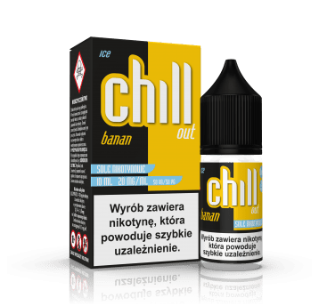 SALT TPD CHILL OUT 20MG 10ML - BANAN ICE