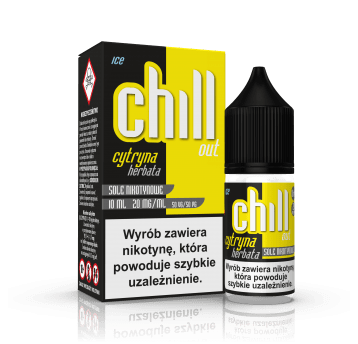 SALT TPD CHILL OUT 20MG 10ML - CYTRYNA HERBATA ICE