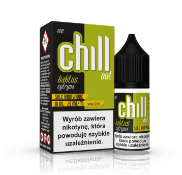 SALT TPD CHILL OUT 20MG 10ML - KAKTUS CYTRYNA ICE