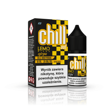 SALT TPD CHILL OUT 20MG 10ML - LEMONIADA CYTRYNA ICE