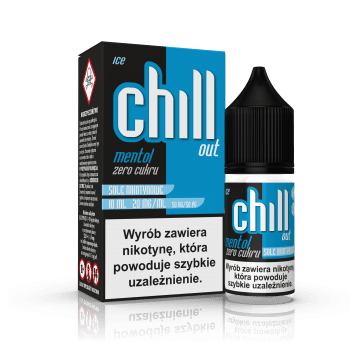 SALT TPD CHILL OUT 20MG 10ML - MENTOL NO SUGAR ICE