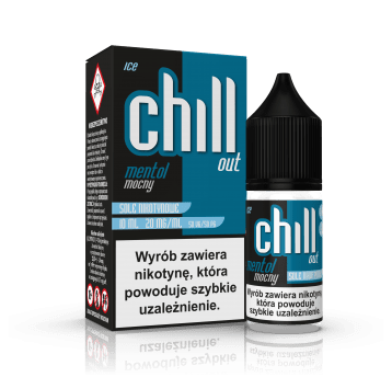 SALT TPD CHILL OUT 20MG 10ML - MOCNY MENTOL ICE