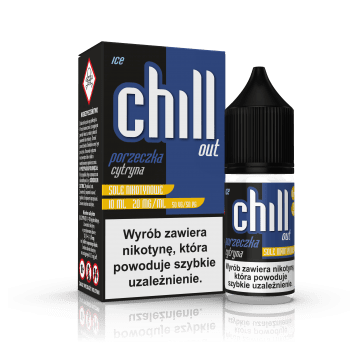 SALT TPD CHILL OUT 20MG 10ML - PORZECZKA CYTRYNA ICE