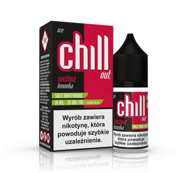 SALT TPD CHILL OUT 20MG 10ML - WIŚNIA LIMONKA ICE