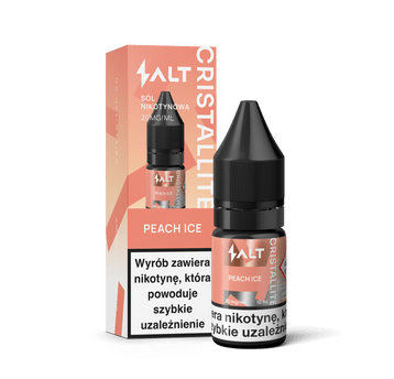 SALT TPD CRISTALLITE 20MG 10ML - PEACH ICE