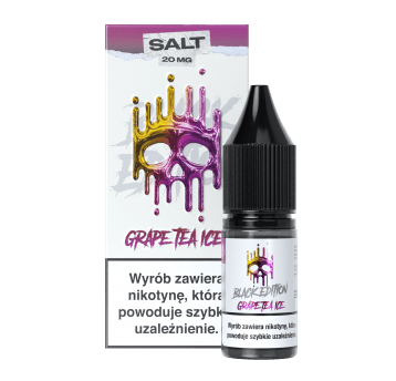 SALT TPD DARK LINE BLACK EDITION 20MG 10ML - GRAPE TEA ICE