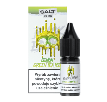 SALT TPD DARK LINE BLACK EDITION 20MG 10ML - LEMON GREEN TEA ICE