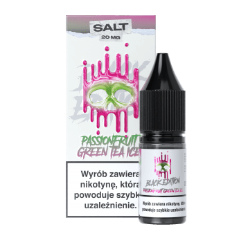 SALT TPD DARK LINE BLACK EDITION 20MG 10ML - PASSIONFRUIT GREEN TEA ICE