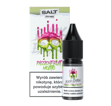 SALT TPD DARK LINE BLACK EDITION 20MG 10ML - PASSIONFRUIT MOJITO