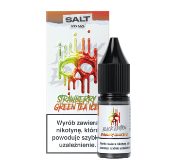 SALT TPD DARK LINE BLACK EDITION 20MG 10ML - STRAWBERRY GREEN TEA ICE