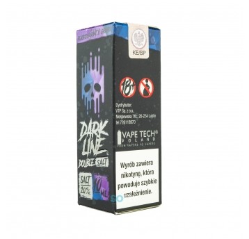 SALT TPD DARK LINE DOUBLE 20MG 10ML - BLACK CURRANT X GRAPE