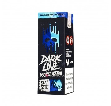 SALT TPD DARK LINE DOUBLE 20MG 10ML - BLACKCURRANT X MENTHOL