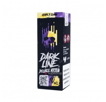 SALT TPD DARK LINE DOUBLE 20MG 10ML - GRAPE X LEMON