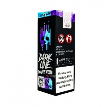 SALT TPD DARK LINE DOUBLE 20MG 10ML - GRAPE X MENTHOL