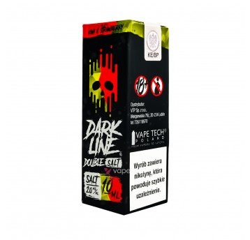 SALT TPD DARK LINE DOUBLE 20MG 10ML - KIWI X STRAWBERRY