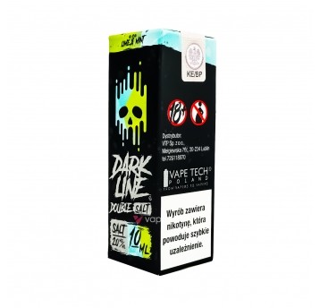 SALT TPD DARK LINE DOUBLE 20MG 10ML - LIME X MINT