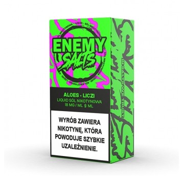 SALT TPD ENEMY SALTS 18MG 9ML - ALOES LICZI