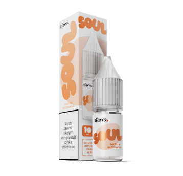 SALT TPD KLARRO SOUL 20MG 10ML - BRZOSKWINIA (SOCZYSTA BRZOSKWINIA)
