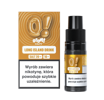SALT TPD OSOM! 20MG 10ML - LONG ISLAND DRINK