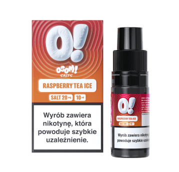 SALT TPD OSOM! 20MG 10ML - RASPBERRY TEA ICE