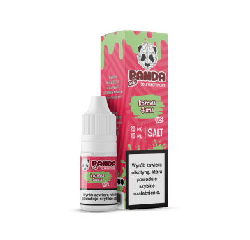 SALT TPD PANDA 20MG 10ML - RÓŻOWA GUMA ICE