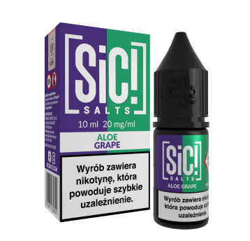 SALT TPD SIC! DUPLEX 20MG 10ML - ALOE GRAPE