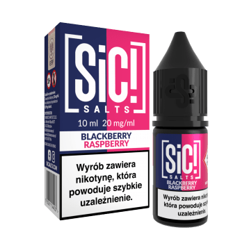 SALT TPD SIC! DUPLEX 20MG 10ML - BLACKBERRY RASPBERRY