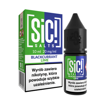 SALT TPD SIC! DUPLEX 20MG 10ML - BLACKCURRANT LIME