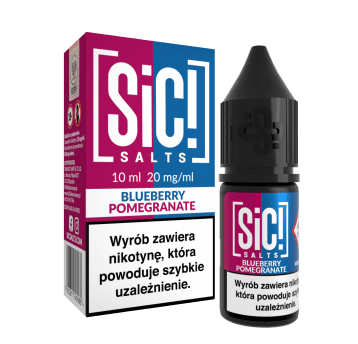 SALT TPD SIC! DUPLEX 20MG 10ML - BLUEBERRY POMAGRANATE