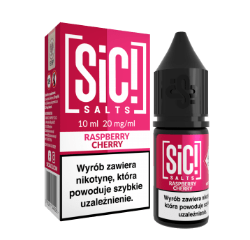 SALT TPD SIC! DUPLEX 20MG 10ML - RASPBERRY CHERRY