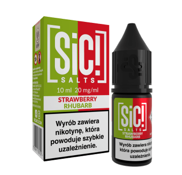 SALT TPD SIC! DUPLEX 20MG 10ML - STRAWBERRY RHUBARB