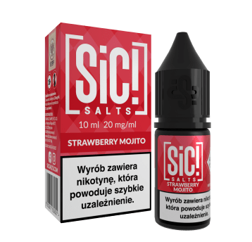 SALT TPD SIC! MOJITO 20MG 10ML - STRAWBERRY MOJITO