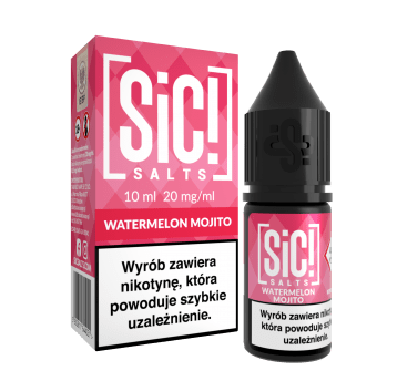 SALT TPD SIC! MOJITO 20MG 10ML - WATERMELON MOJITO
