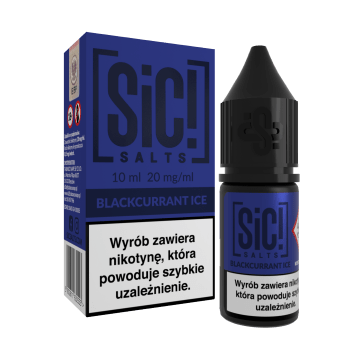 SALT TPD SIC! SIMPLEX 20MG 10ML - BLACKCURRANT ICE