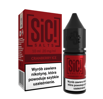 SALT TPD SIC! SIMPLEX 20MG 10ML - CRANBERRY ICE