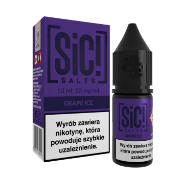 SALT TPD SIC! SIMPLEX 20MG 10ML - GRAPE ICE