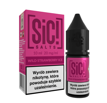 SALT TPD SIC! SIMPLEX 20MG 10ML - WILD STRAWBERRY ICE