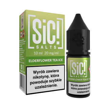SALT TPD SIC! THEA 20MG 10ML - ELDERFLOWER TEA ICE