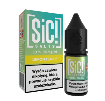 SALT TPD SIC! THEA 20MG 10ML - LEMON TEA ICE