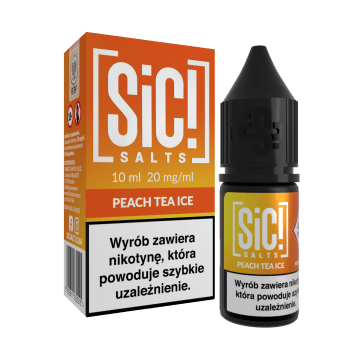SALT TPD SIC! THEA 20MG 10ML - PEACH TEA ICE