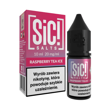 SALT TPD SIC! THEA 20MG 10ML - RASPBERRY TEA ICE
