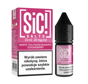 SALT TPD SIC! THEA 20MG 10ML - WHITE TEA POMEGRANATE GOOSEBERRY