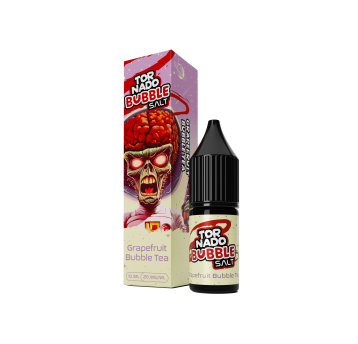 SALT TPD TORNADO BUBBLE SALTS 20MG 10ML - GRAPEFRUIT BUBBLE TEA