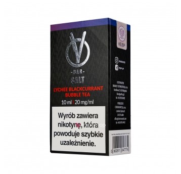SALT TPD VBAR 20MG 10ML - LYCHEE BLACKCURRANT BUBBLE TEA