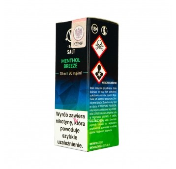 SALT TPD VBAR 20MG 10ML - MENTHOL BREEZE