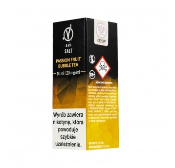 SALT TPD VBAR 20MG 10ML - PASSIONFRUIT BUBBLE TEA