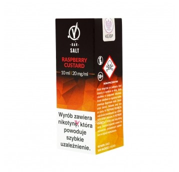 SALT TPD VBAR 20MG 10ML - RASPBERRY CUSTARD