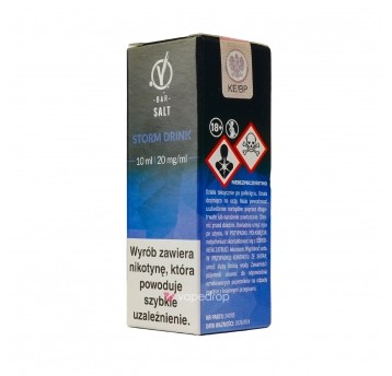 SALT TPD VBAR 20MG 10ML - STORM DRINK